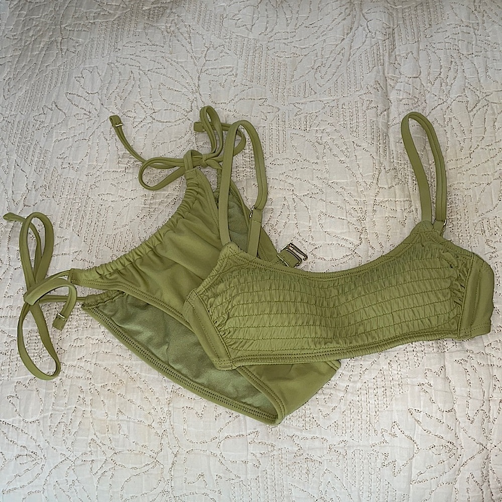 Target Olive Green Bikini (top & bottom)